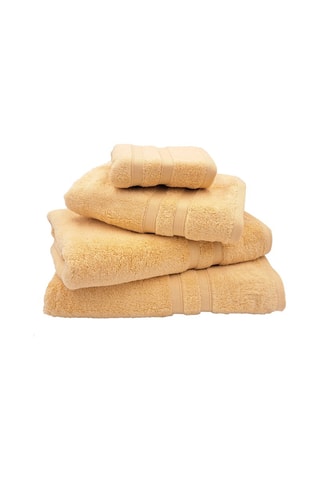 3 asciugamani - Senape - 30 x 50 cm