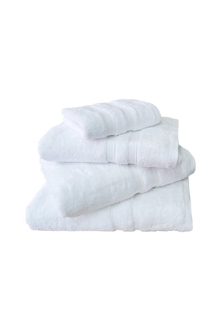 Telo doccia - Bianco - 70 x 130 cm