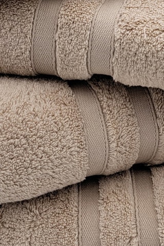 Telo doccia - Beige - 70 x 130 cm