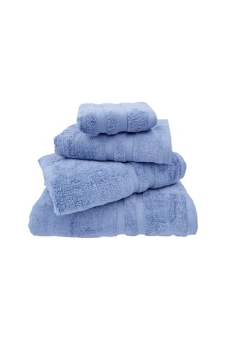 Telo doccia - Blu - 70 x 130 cm