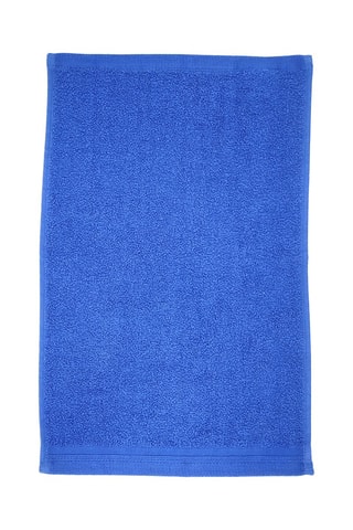 3 asciugamani ospite - Blu elettrico - 30 x 50 cm