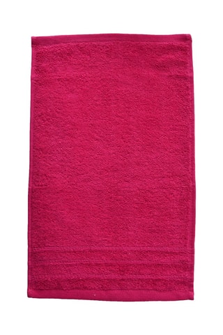 3 Asciugamani ospite - Fucsia - 30 x 50 cm