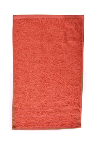 3 asciugamani ospite - Corallo - 30 x 50 cm