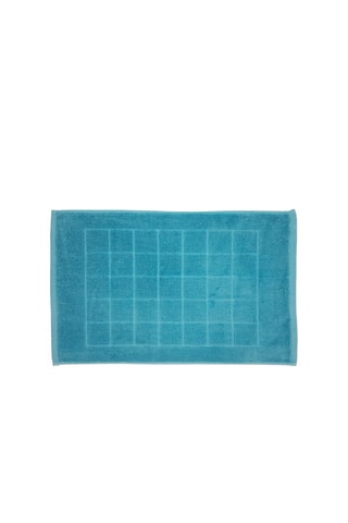 2 tappeti bagno - Blu - 45 x 65 cm