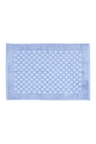 2 tappeti bagno - Blu - 45 x 65 cm