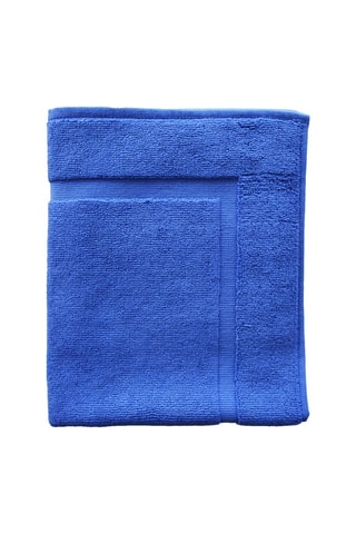 2 tappetini bagno - Blu - 45 x 65 cm