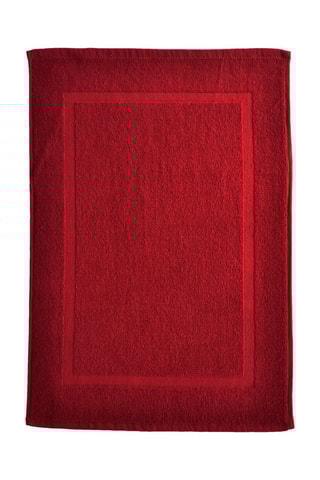 2 tappeti bagno - Bordeaux - 45 x 65 cm