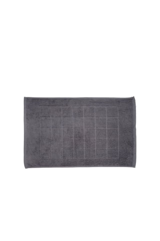 2 tappeti bagno - Antracite - 45 x 65 cm