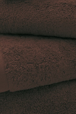 Asciugamano - Marrone - 50 x 90 cm