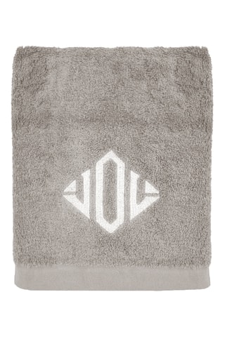 Asciugamano ospite, asciugamano, telo doccia - Grigio - 30 x 50 cm, 50 x 90 cm, 70 x 130 cm