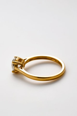 Solitario Impérial - Oro amarillo y diamante