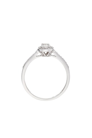 Verlovingsring Brillant Somptueux Witgoud, Diamanten en Solitaire