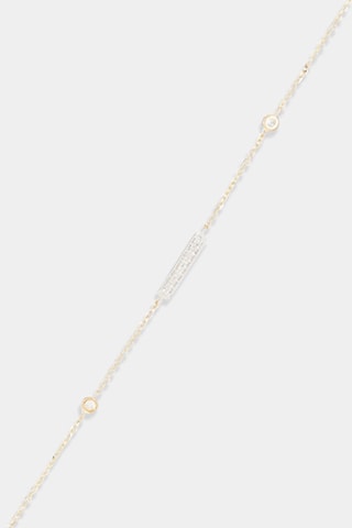 Pulsera Trio linéaire - Oro amarillo y diamantes