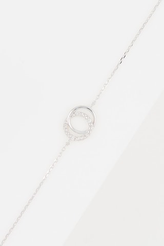 Pulsera Emy - Oro blanco y diamantes