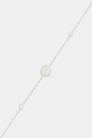 Pulsera Trio enchanté - Oro blanco y diamantes