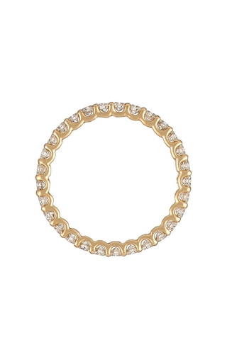 Trouwring Mon Tour Complet Geelgoud en Diamanten