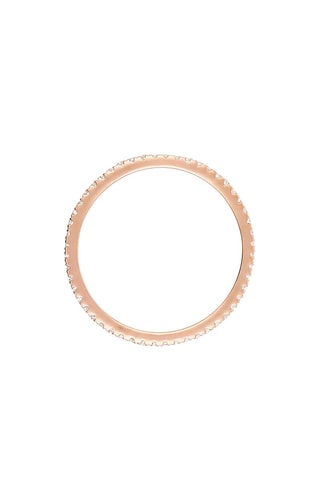 Alianza Belle - Oro rosa y diamantes