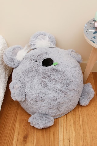 Pouf Koala - Gris et blanc