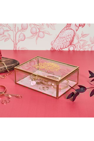 Boîte à bijoux - 18 x 6 x 13 cm - Transparent