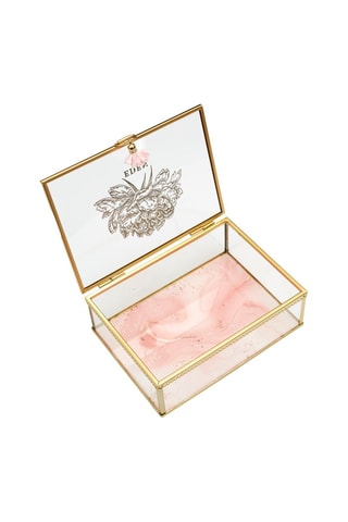 Boîte à bijoux - 18 x 6 x 13 cm - Transparent