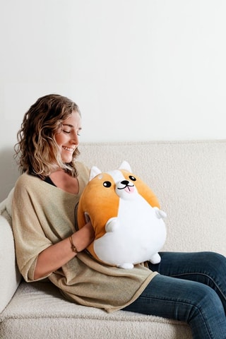 Manchons corgi - Jaune et blanc