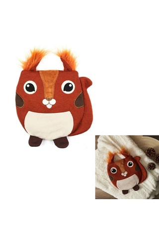 Bouillotte Ecureuil - 26 x 2 x 31,5 cm - Rouge brique