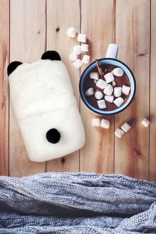 Bouillotte Panda - Blanc