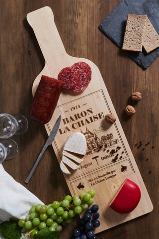 Planche à apéro en hévéa