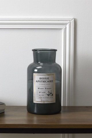 Bougie apothicaire - Musc blanc