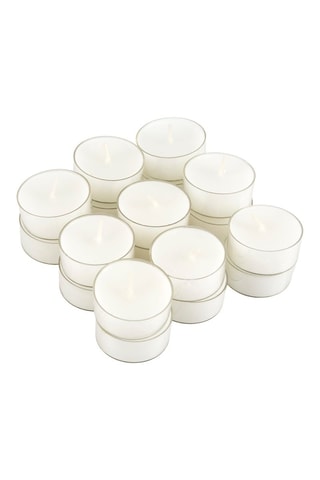 18 bougies chauffe plat - Blanc