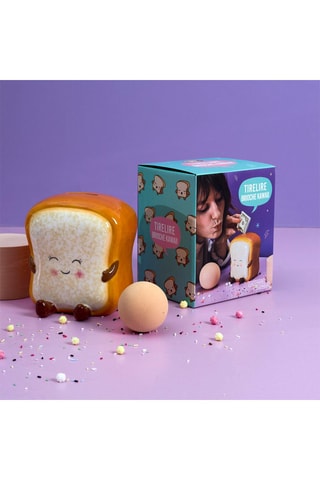 Tirelire Brioche en céramique - Marron