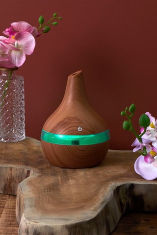 Diffuseur LED Woody - Marron