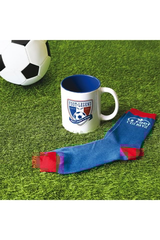 Coffret Foot Legend - Bleu marine et blanc