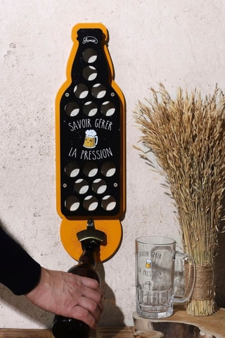 Décapsuleur mural - 15 x 51,5 x 4 cm