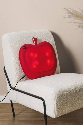 Coussin masseur Relaxo - Rouge - 38,5 x 8,5 x 32,4 cm