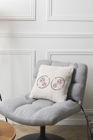 Coussin masseur Cosy time - Blanc - 40 x 13 x 40 cm