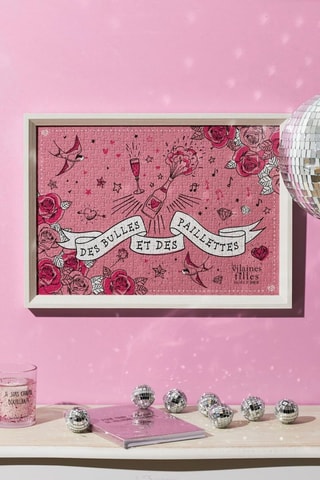 Puzzle pailleté - 500 pièces