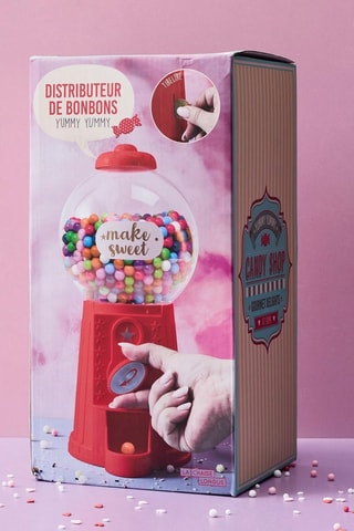 Distributeur de bonbons - 14,8 x 30 x 15,5 - Rouge