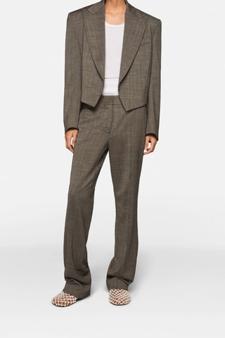 Blazer de lana - Marrón