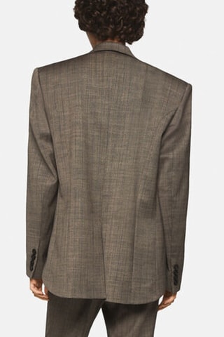 Blazer de lana - Marrón