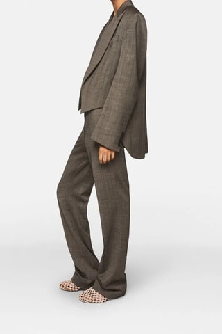 Blazer de lana - Marrón