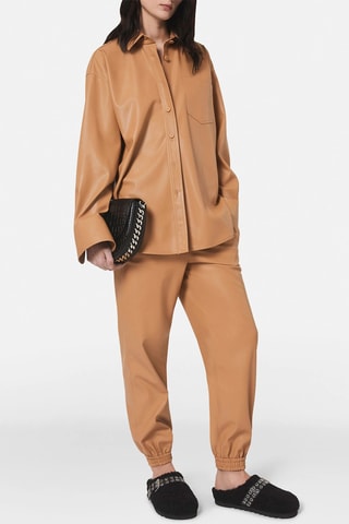 Camisa oversize - Camel