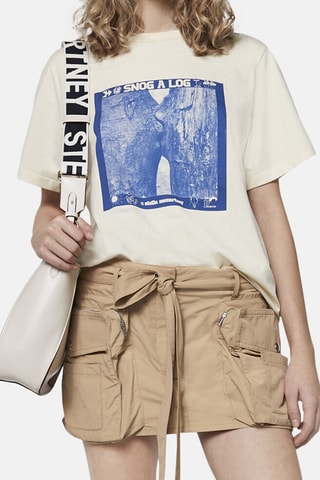 Falda pantalón - Beige