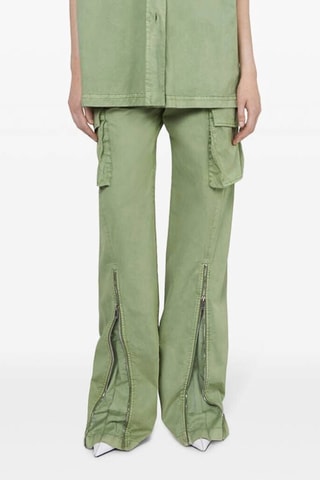 Pantalón cargo - Verde claro