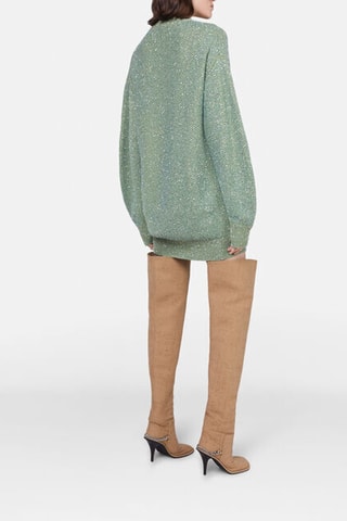 Vestido jersey - Verde pastel