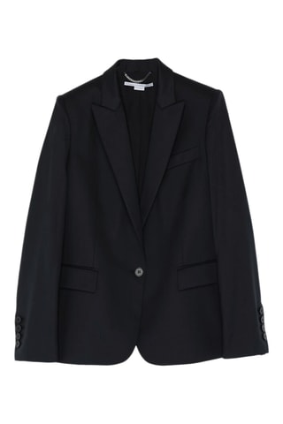 Blazer de lana - Azul marino