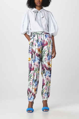 Camisa - Blanco y celeste