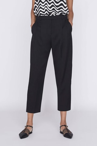 Pantalón de lana - Negro