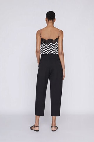 Pantalón de lana - Negro