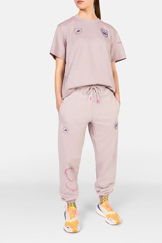 Camiseta de algodón orgánico - Rosa pastel